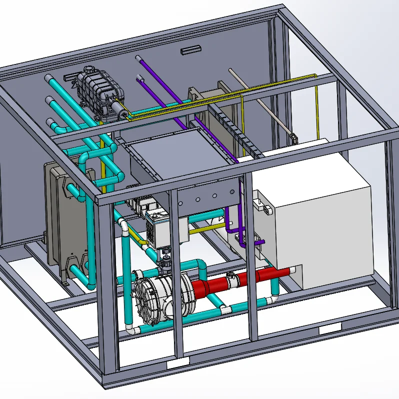 10kW 30kW 60kW 100kW PEM Hydrogen fuel cell power generator station