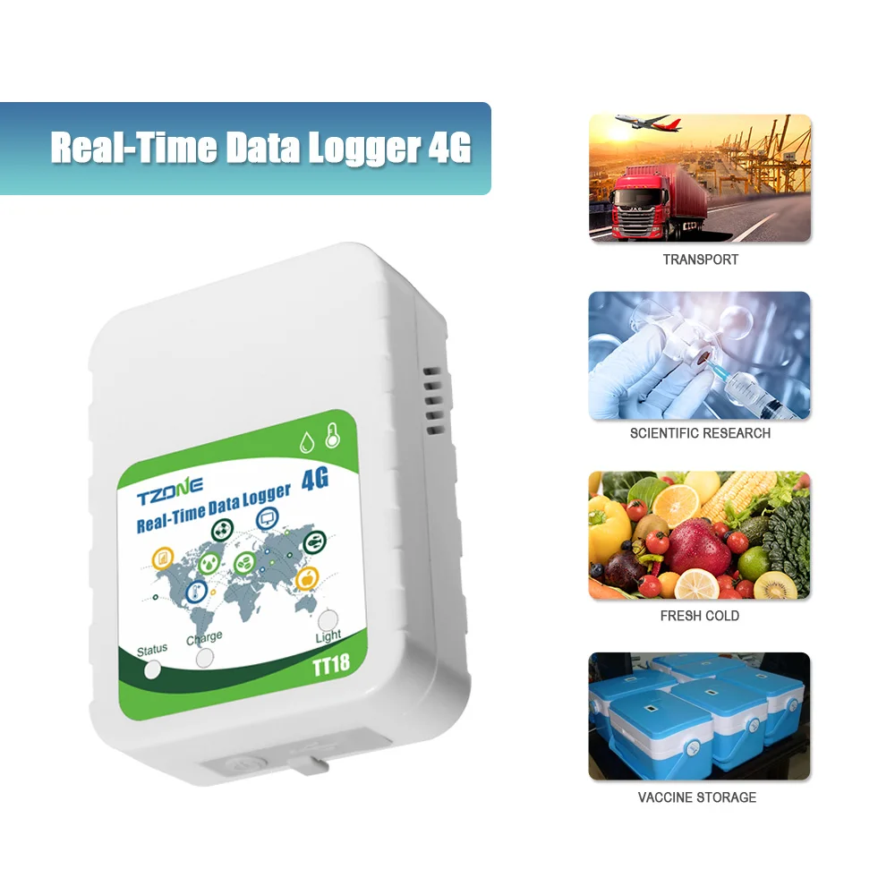 Tzone IOT Solution Temperature tracker Temperature Logging Devices Temperature Monitoring