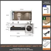 120Durasein Integrated Basin + Smart Mirror Cabinet