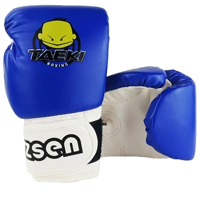 Детские Боксерские перчатки из ПУ кожи, перчатки для ММА