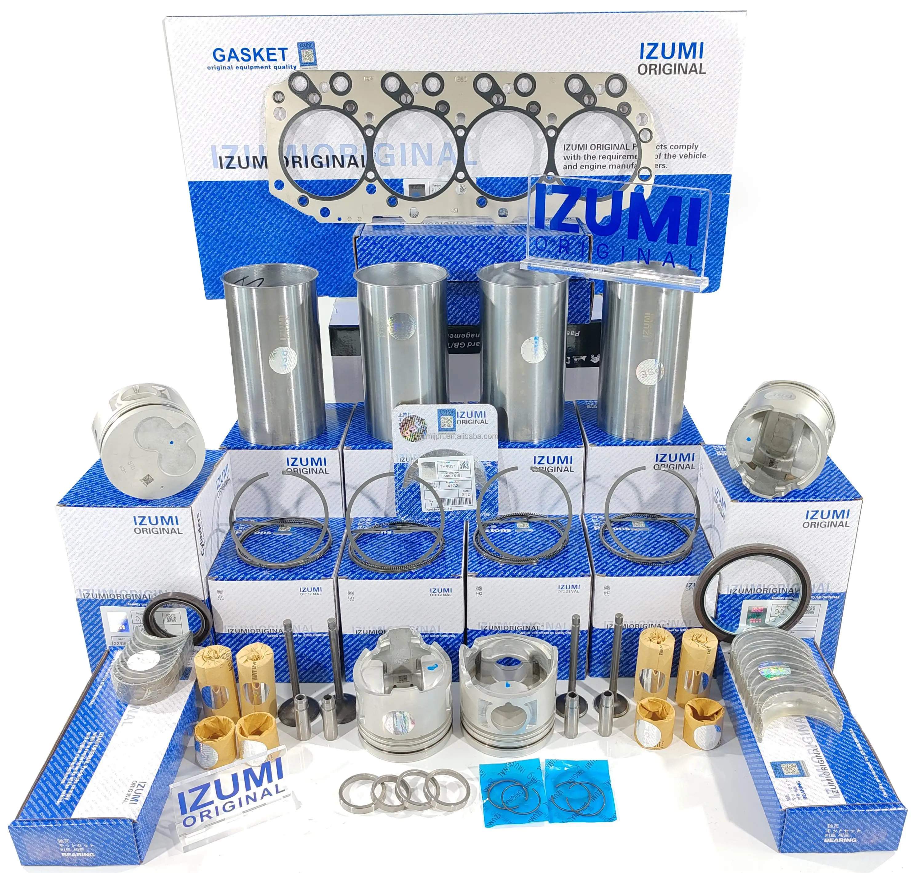 Alibaba.com: Isuzu Engine Repair Overhaul Kit for 4JB1 4JG2 4JJ1 C240 ...