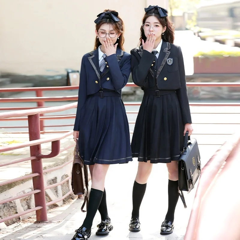 British Style Winter Elegant Garden Costume Female Kindergarten