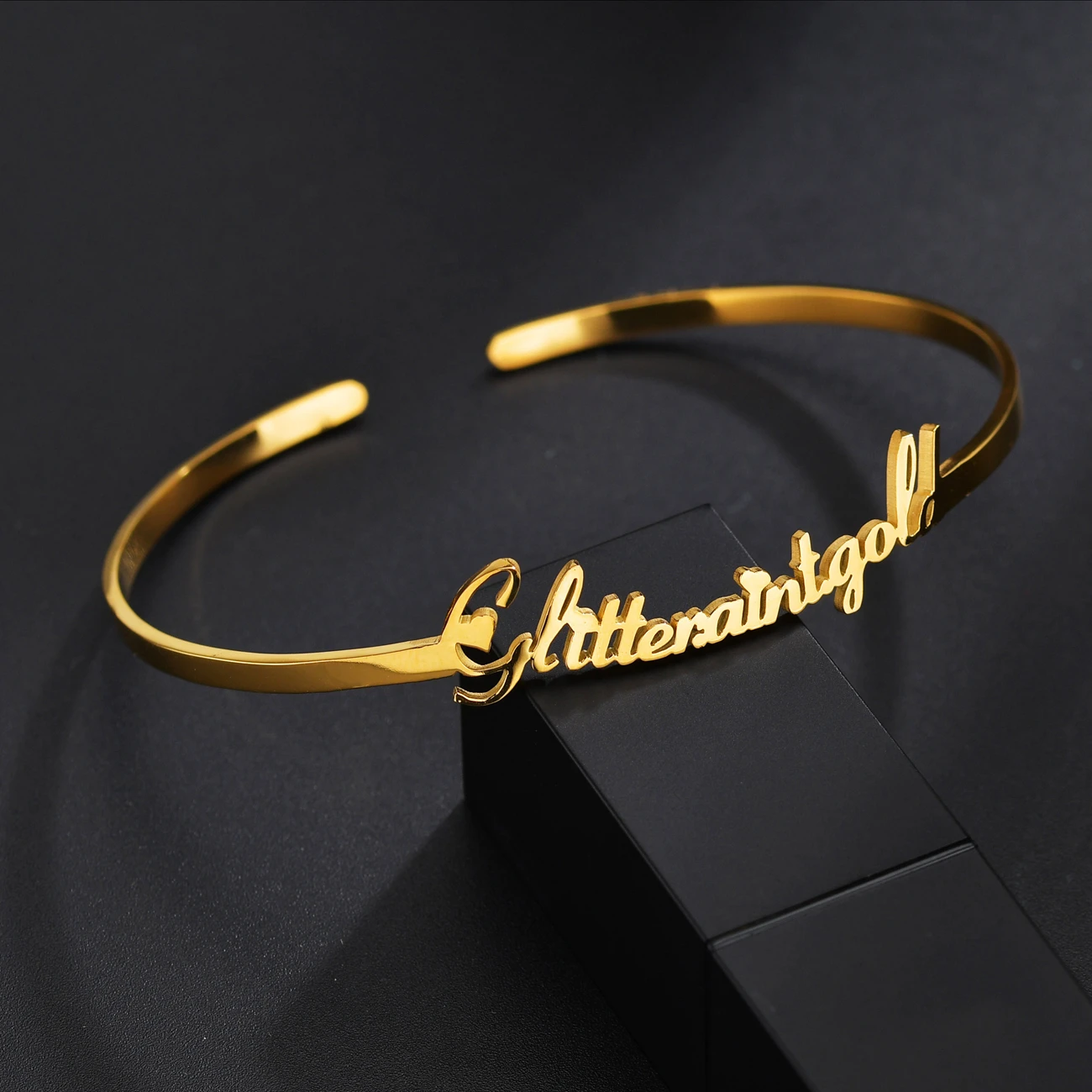 T Brand Customized Name Bracelet