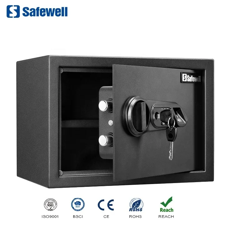 Safewell F0902 指紋認証 セキュリティーボックス Safewell F0902S Security Safe with Fingerprint Lock - Ideal for
