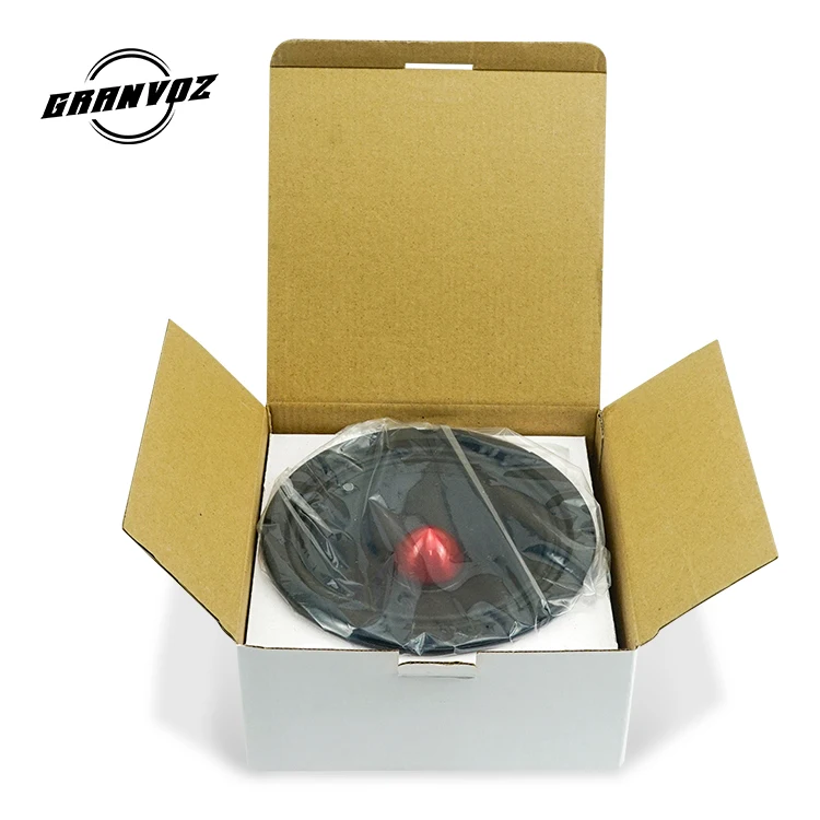 OEM 6.5 Inch Midrange Car Audio Speakers Aluminum Bullet Portable Subwoofer Box 4ohm Retail Package