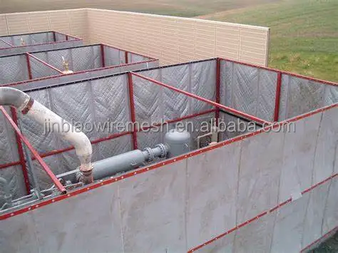 product soundproofing materials sound proof barrier fence with high quality for outdoor noise barriers blanket noise blocking jb hq o014-25