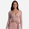 Top envuelto - Rosa