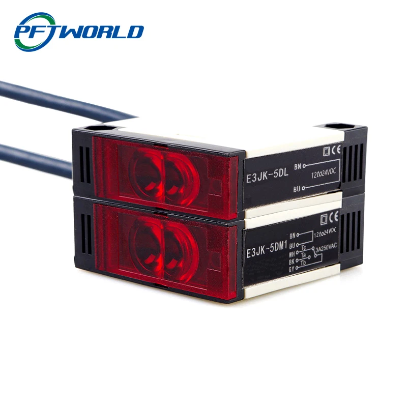 E3z Series Square Diffuse Reflection Distance Photoelectric Sensor With ...