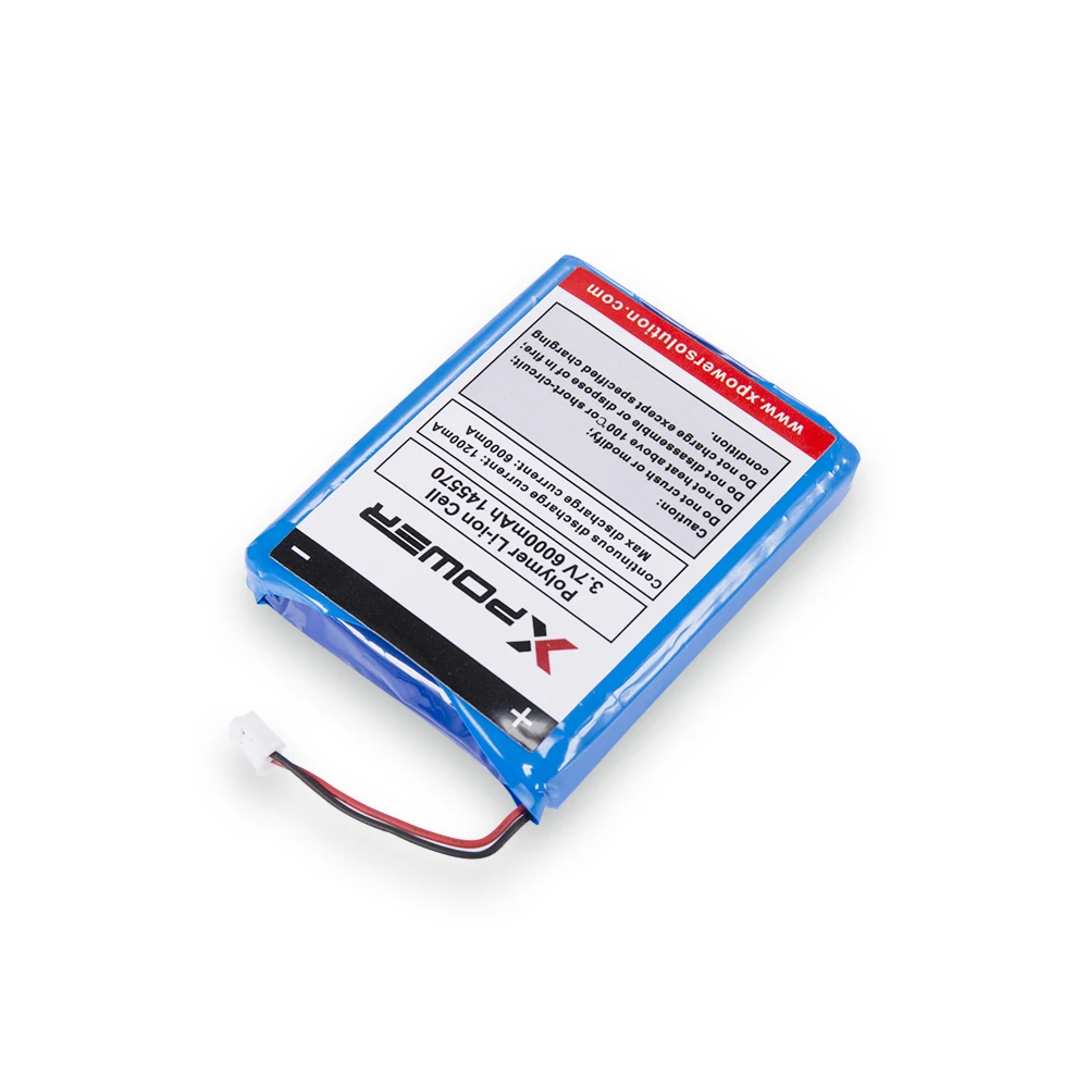 3.7v 6000mah Rechargeable Super Lithium Polymer Battery For Home Appliances