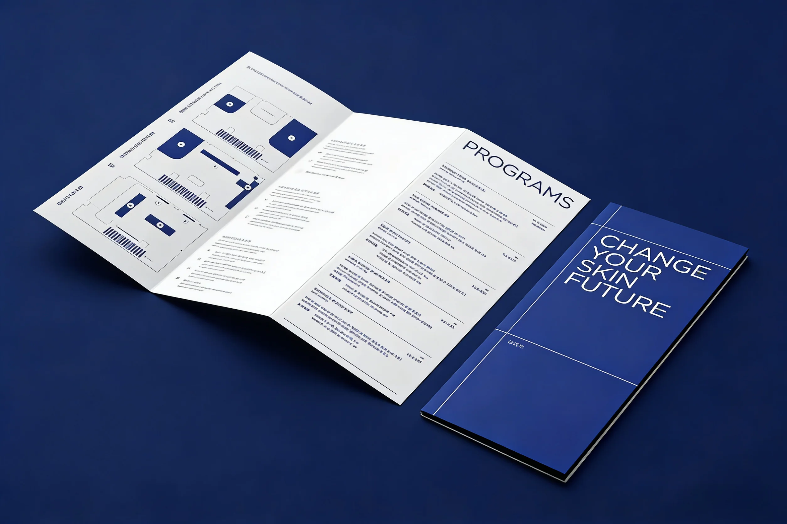 Brochure Custom Printing Tri-Fold Bi-Fold Flyer Specialty Paper Printing for Trade Show Fast Delivery
