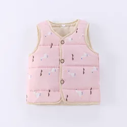 Эксклюзивная детская одежда, детский жилет, плотно прилегающий теплый детский жилет, ветрозащитные жилеты, комбинезон, куртки, пальто