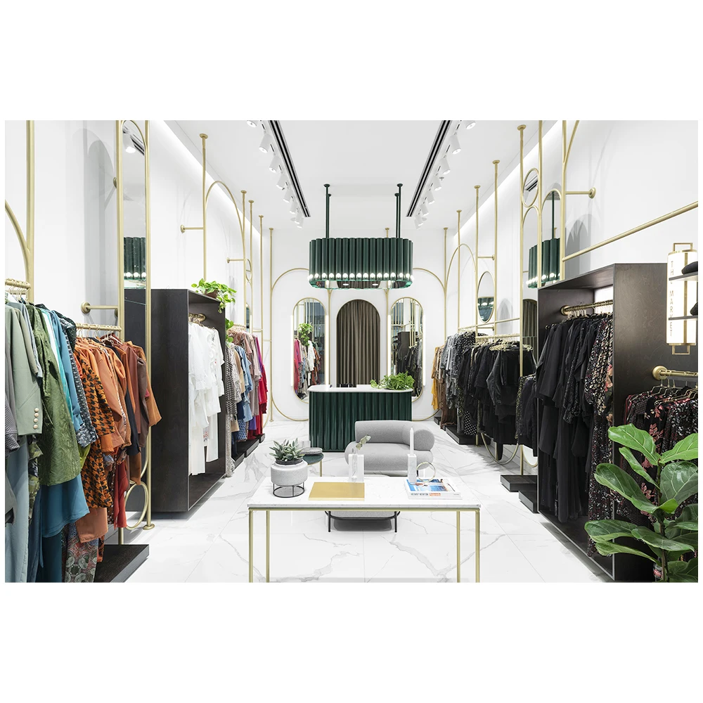 modern clothes store interior design oem&odm store design for