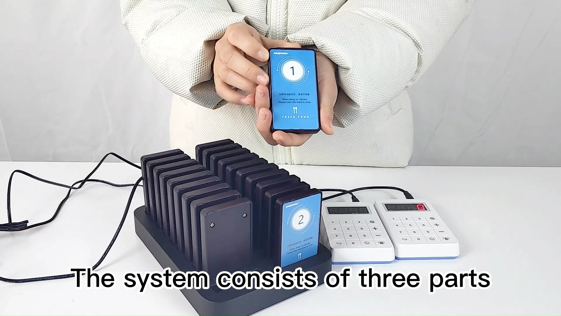 Long Range Distance Restaurant Kitchen Bar Cafe Meal Order Queue