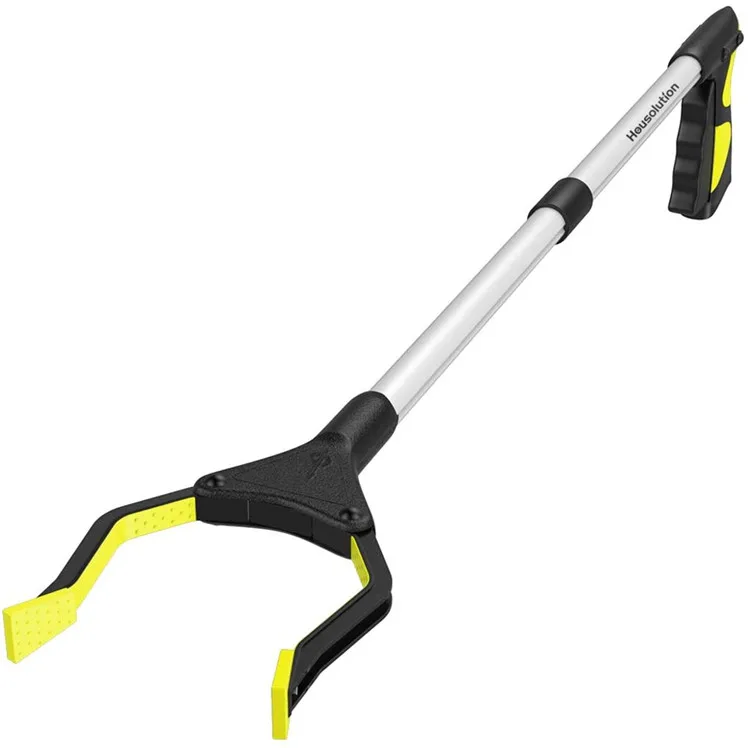 32"  Foldable Lightweight Long Arm Extender Reacher Grabber Tool with Magnet