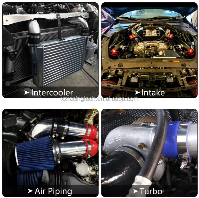 40 Degree Z/S Shape Aluminum Intercooler Intake Pipe 3