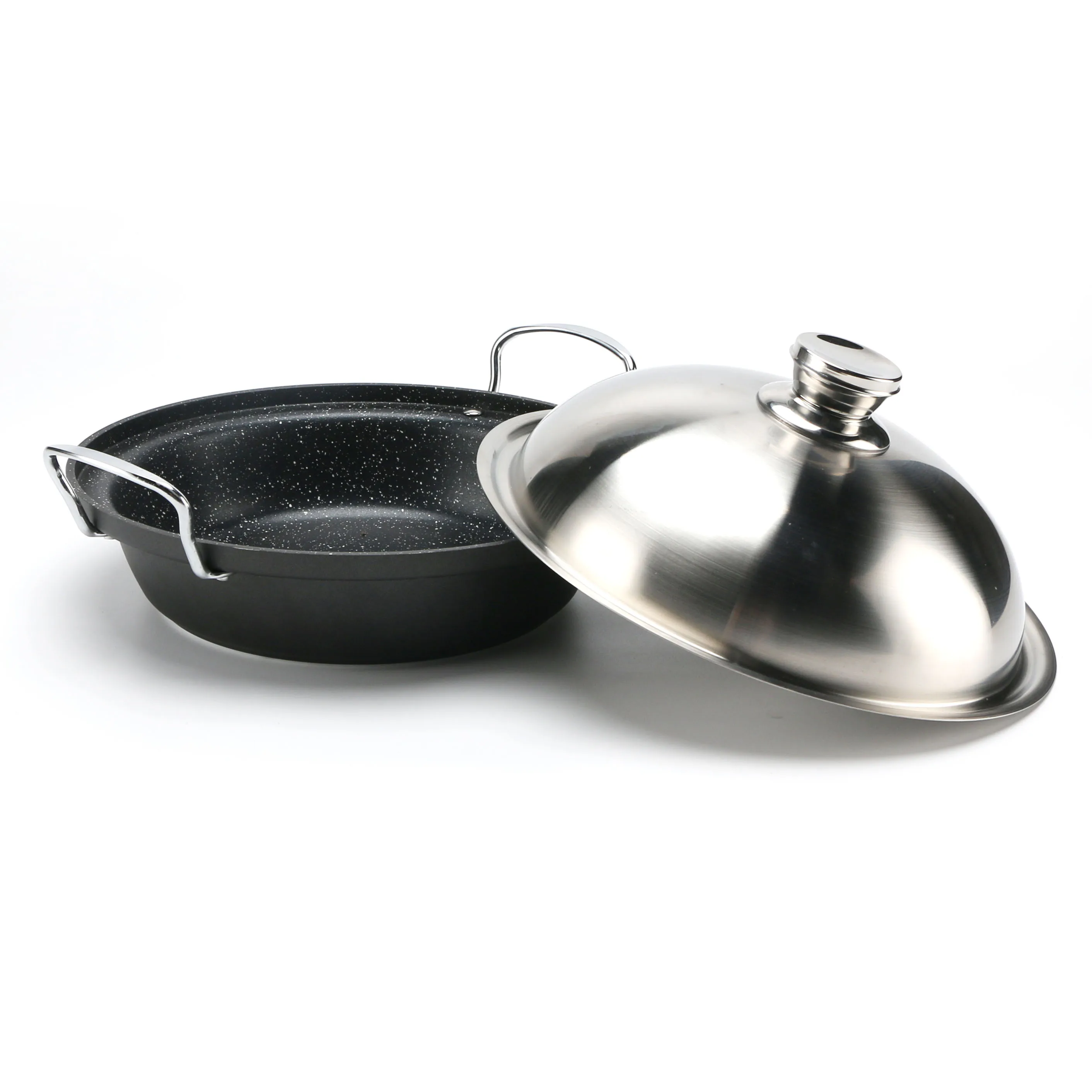 Tagine Pot Moroccan Nonstick Ceramic Stainless Steel Lid Electric