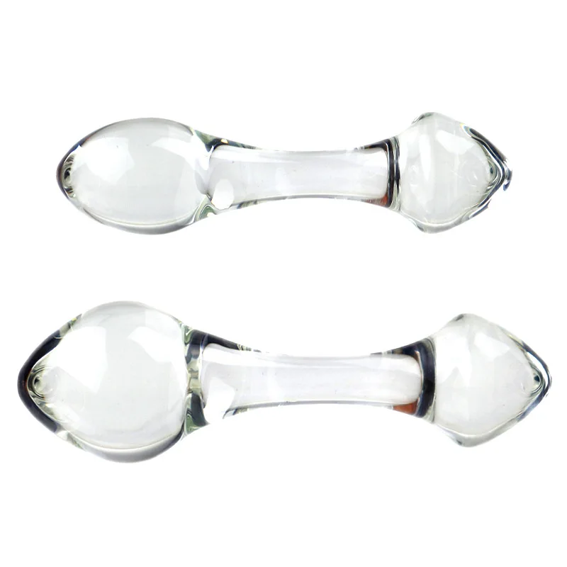 insertion plug anal Evolved - Gender X GX Baller Round Glass Anal Plug Clear