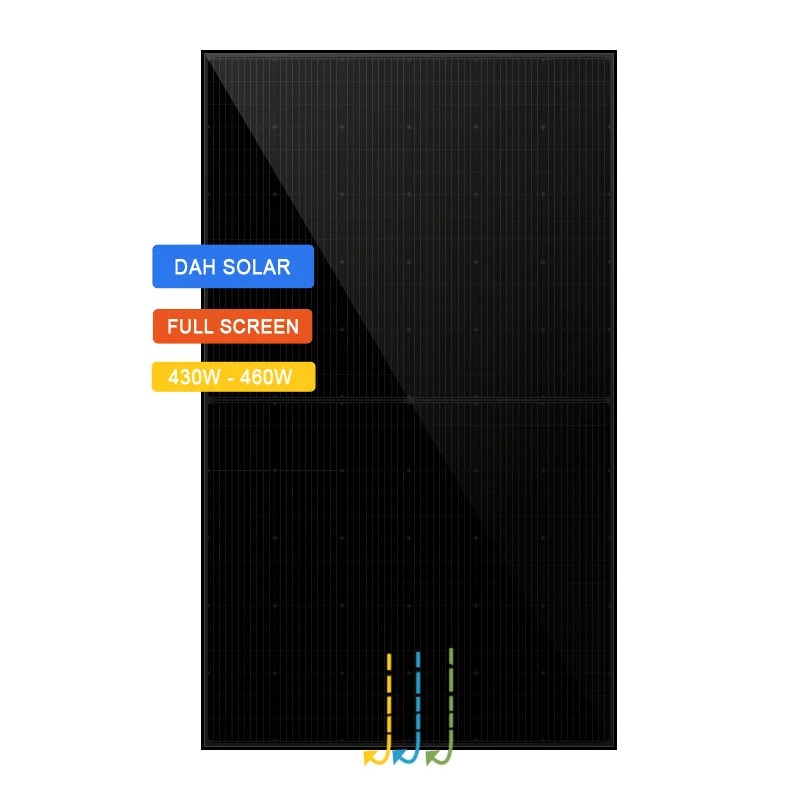 DAH new product full screen cleaning solar panel, solar panel for solar power system EU