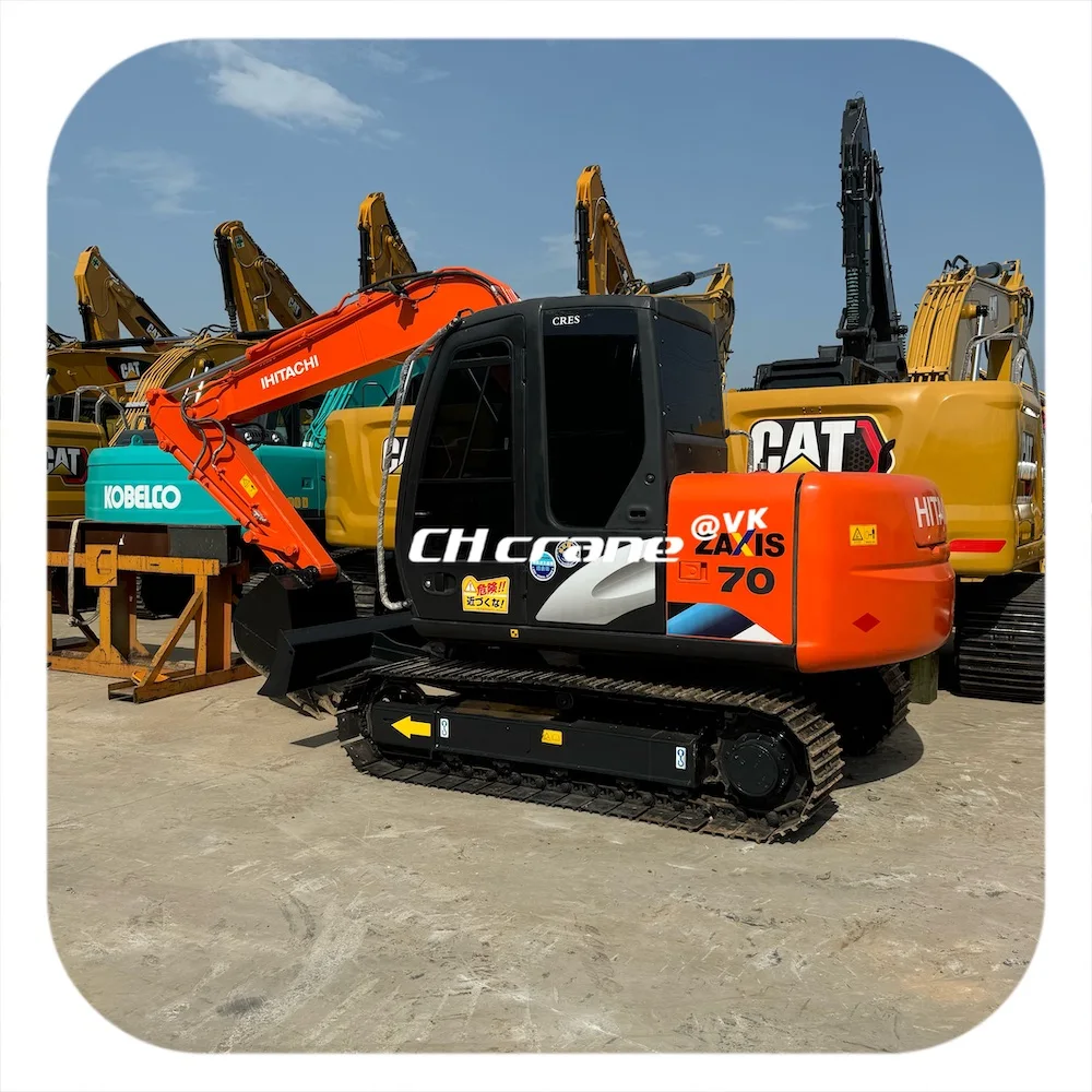 Hitachi Zaxis 70 Mini Excavator - 7 Ton Earthmoving Power