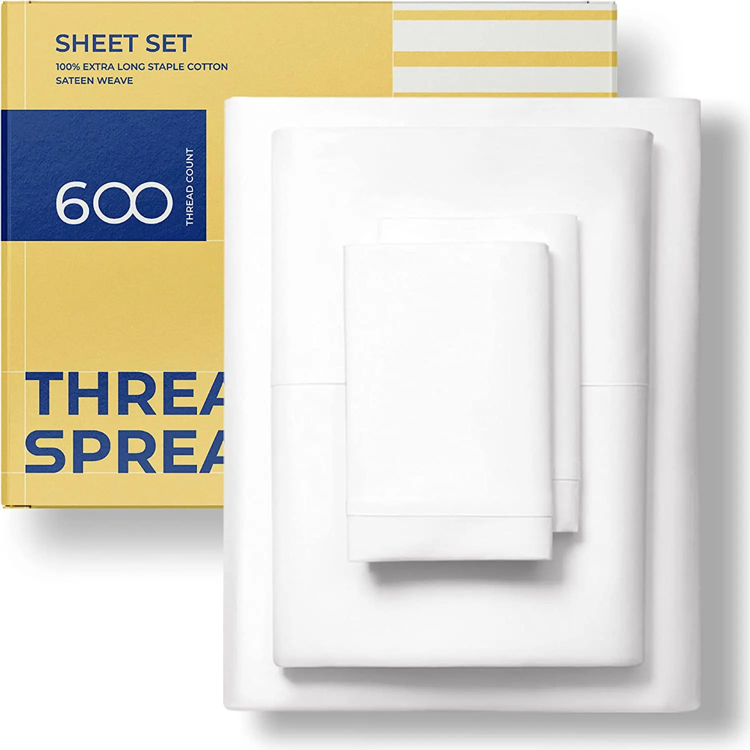 Custom High Quality 1000 Thread Count 100 Cotton Bed Sheet Set Hotel