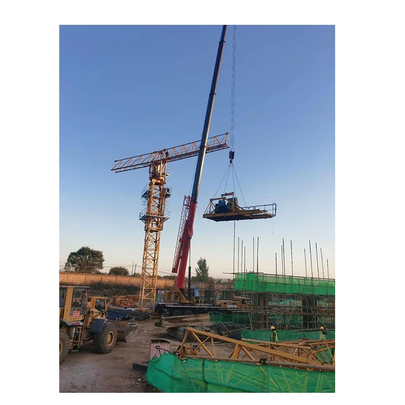 4tons Small Tower Crane with 42m Jib Length