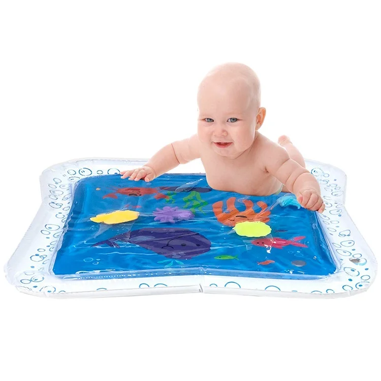 Высокое качество Толстые ПВХ надувные детские водяное сиденье прочный пластик взорвать море животных малышей