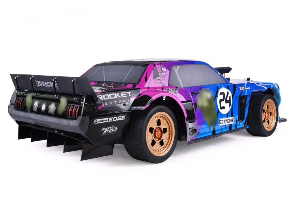 Full Proportional Zd Racing Ex-07 1/7 4wd Rc Car Brushless 130km/h ...