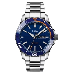 Factory ODM OEM Custom NH36 Automatic Movement 20ATM Dive Mechanical Watch with Day and Date Elegant Classic Mens Watches