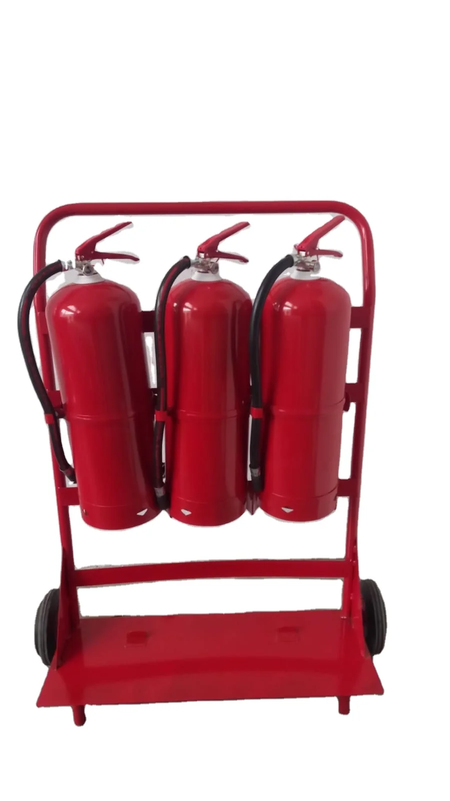 triple stand trolley fire fighting equipment c 11 ysc 2021 best seller metal stand for 3 tube cylinder trolley buy chemical powder fire extinguisher carriage plant stand metal triple trolley 3 tubes fire extinguisher