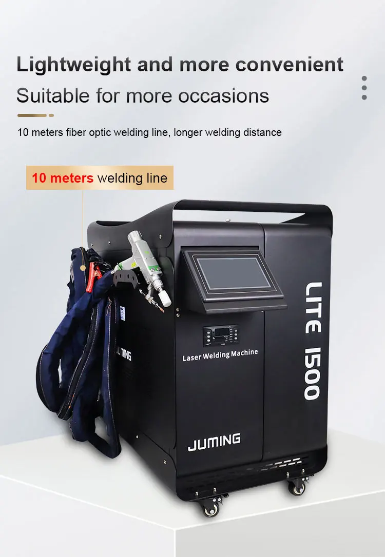 ANDY 4 in 1 Handheld 1000w 1500W 2000W Water Cooling Laser Welding Machine Fiber Laser Welder Laser Cutting Cleaning for Metal details