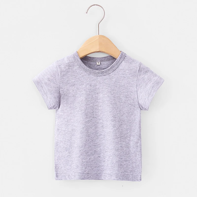Custom Unisex Baby Light T Shirts 100% Cotton Crew Neck Tee Children ...