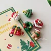 Resin Christmas Charms Santa Tree Stocking Wreath Gift Detail