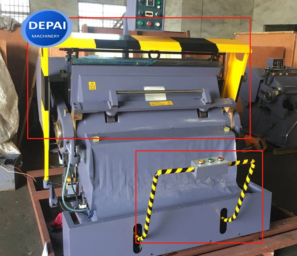 Semi Automatic ML750 Heavy Duty Paper Cardboard Die Cutting and Creasing Machine