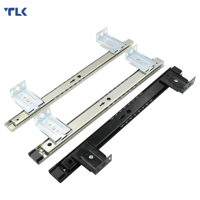 Keyboard Tray Telescopic Channel Slide Mechanism Adjustable Computer Desk Keyboard Tray Slide