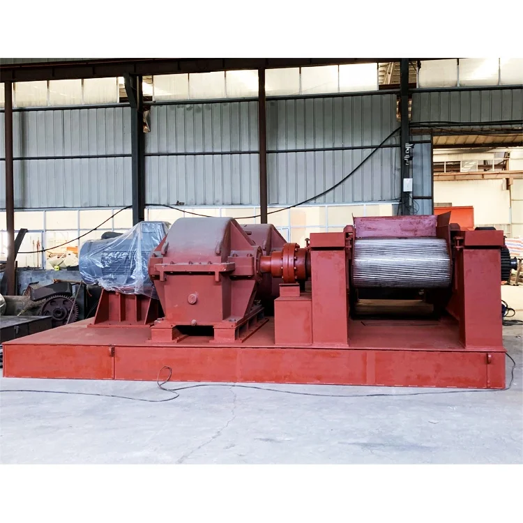 Semi Automatic Scrap Tire Recycling Line Tyre Slice Cutter Tyre Crushing Machine