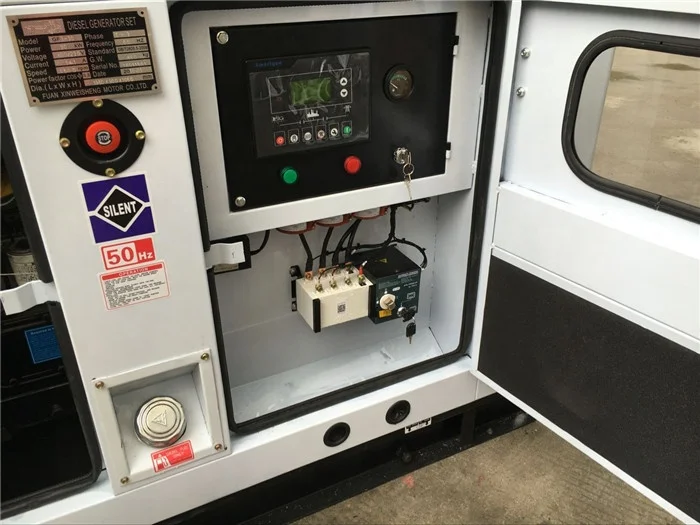 Ricardo 4 Cylinder Generator Gf3 Series Water Cooled High Power Diesel Generator Set