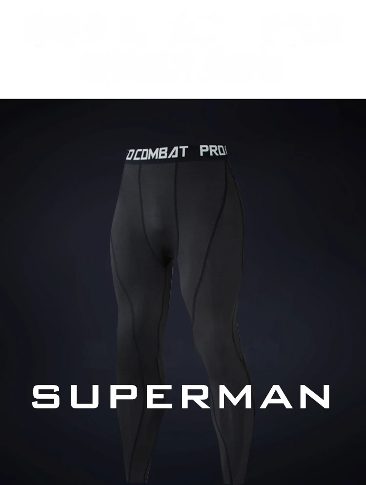 Hot Sale Base Layer Bottoms Men's Athletic Leggings Sport Tight Pants