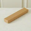Brown [4 x 21 x 2.2 cm necklace box with white foam]