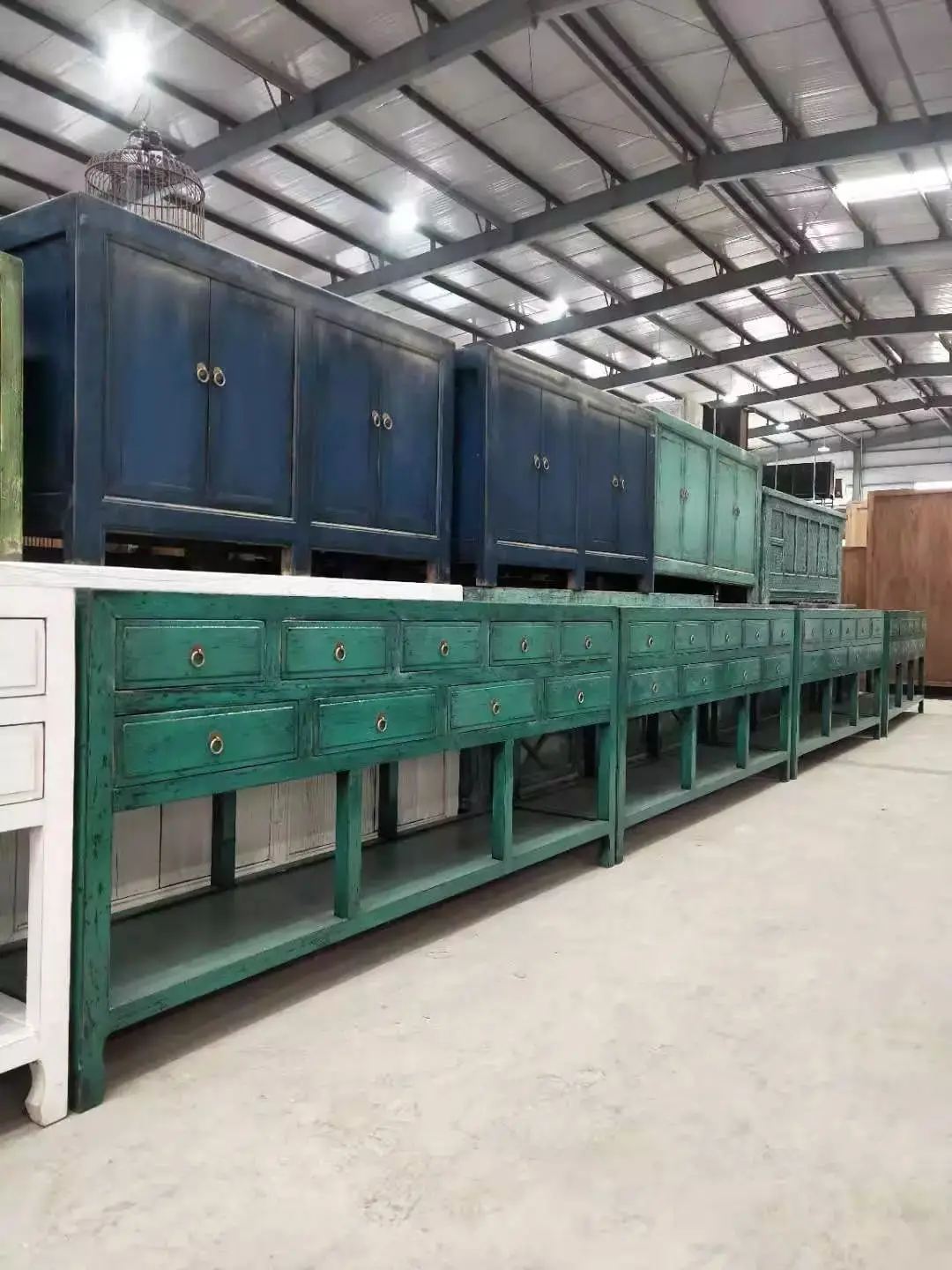 Chinese Antique Traditional Style Rustic Recycle Wood Furniture