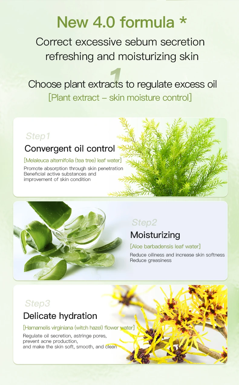 Private Label Icesea Moisturizing Tighten Australian Tea Tree Plant Extract Essential Oil Purifying Facial Face Cream Skin Care(pic4)