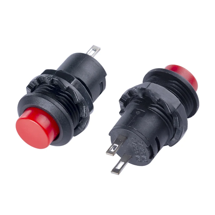 High Quality Push Button Switch 2 Positions on off Self Latching 12v Pushbutton Switch