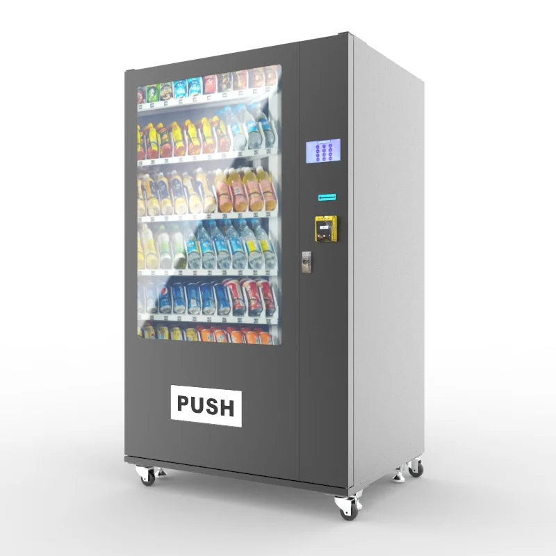 Commercial New Product Refrigerated Vending Machine Automatic Soft Drink Vending Machine in School Hotel Subway