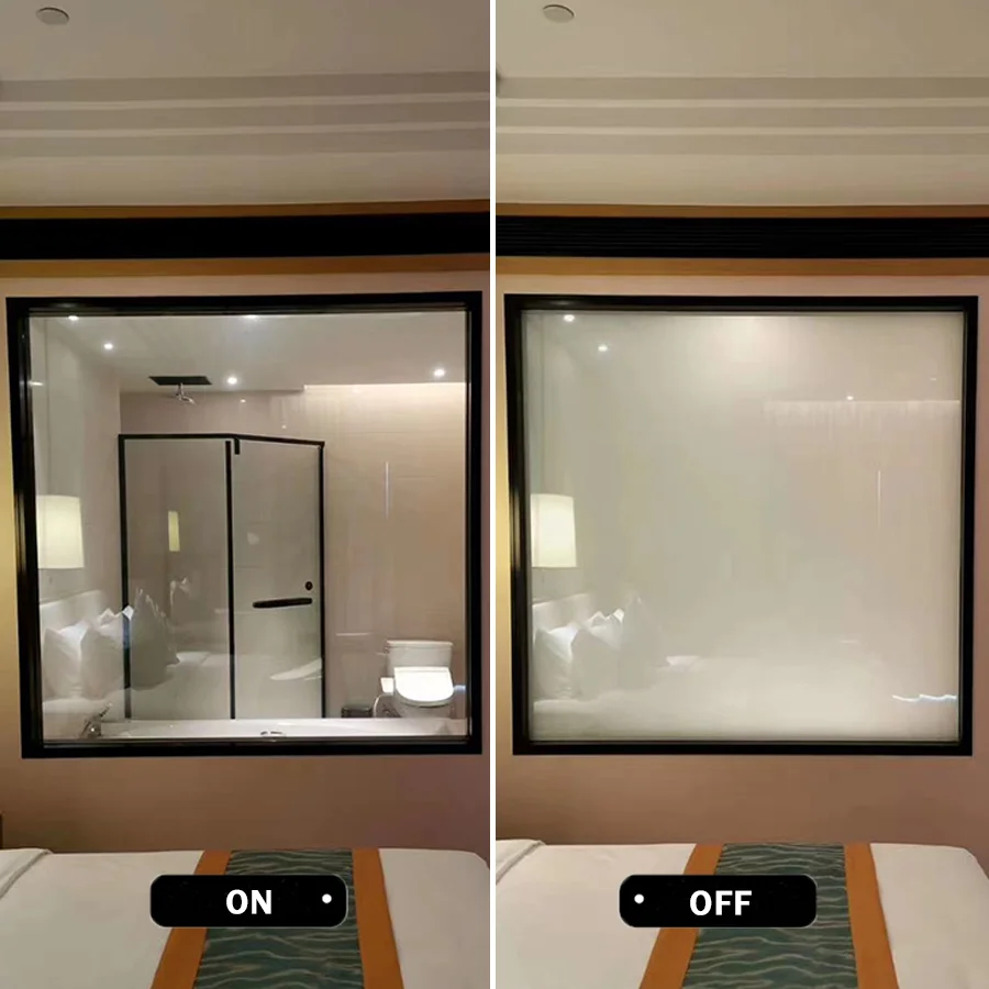 PDLC Glass Films Smart PDLC Glass Film for Home Use Smart Tint