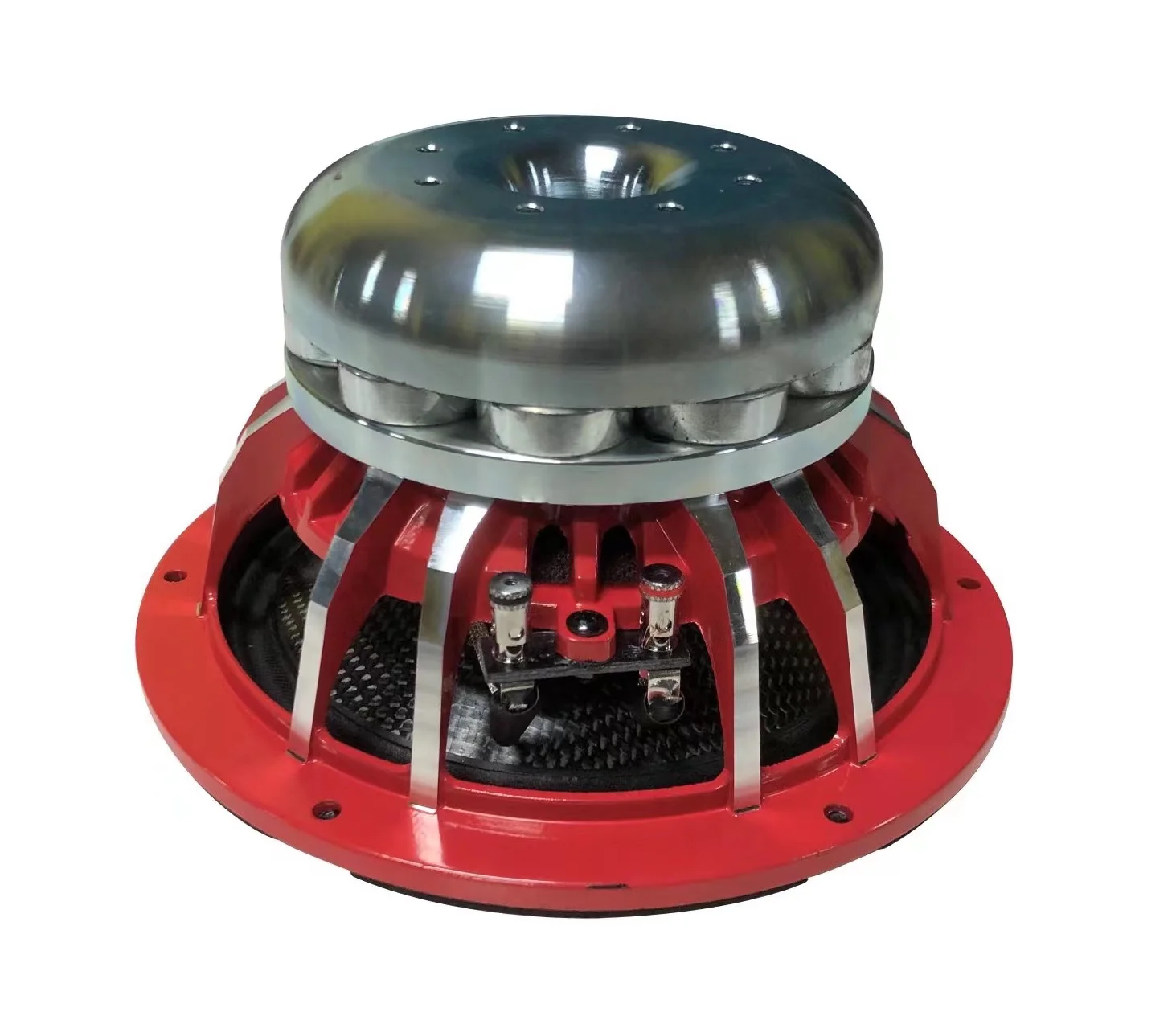 Изготовленный на заказ 6,5-дюймовый динамик 650-046 с неодимовым магнитом, диффузором из углеволокна, среднечастотный, низкочастотный, автомобильный динамик