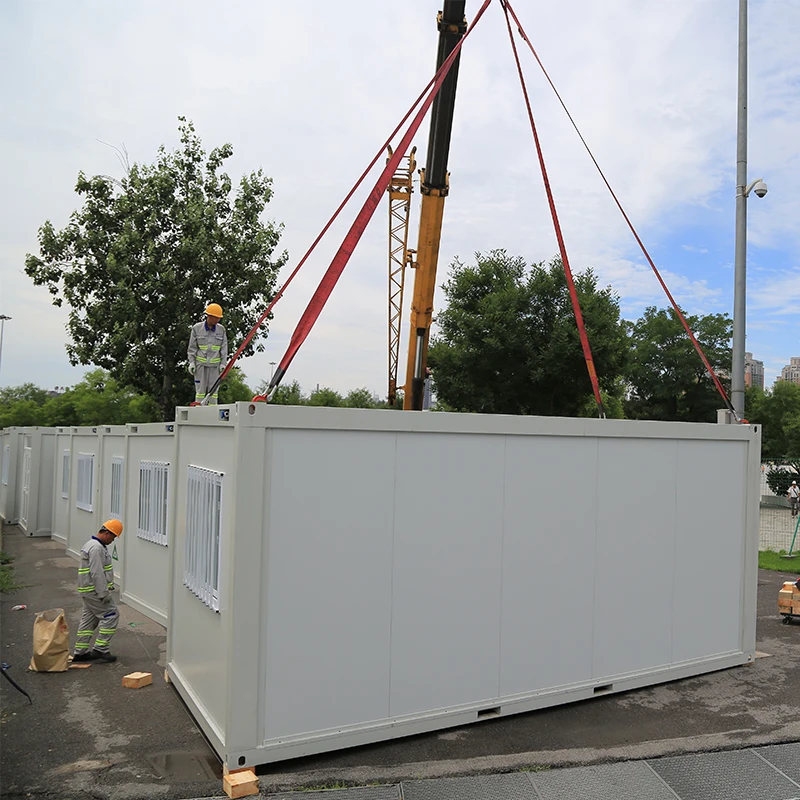 Prefab Fast Build Prefab House 10ft 20ft 40ft Modular Folding Container Hotel House Small Tiny Container House Home Office