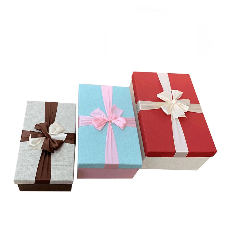 Luxury Dress Gift Box Personalized Coated Paper Cardboard Lid And Base ...