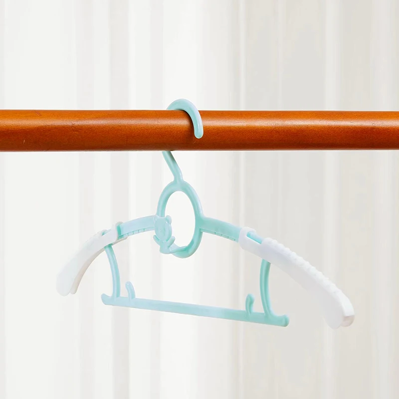 Pink Blue Green Plastic Children Baby Kids Infant Clothes Hangers  Extendable Stackable Nursery Closet Hanger For Newborn Clothes - Buy Pink  Blue Green Plastic Children Baby Kids Infant Clothes Hangers Extendable  Stackable