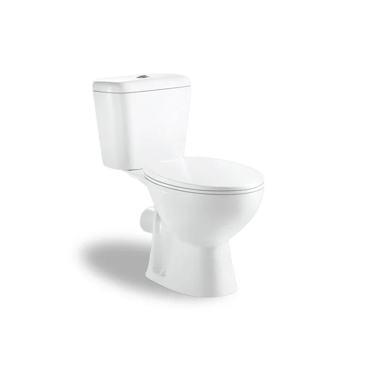 AIDI Classic ECO Bathroom Box Rim P-trap Round CE Two Piece Toilet