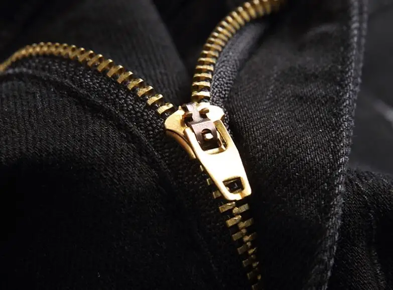 Spray paint hole Slim fit pants skinny jeans for men splash-ink ripped jeans Leisure Biker Hole jeans streetwear