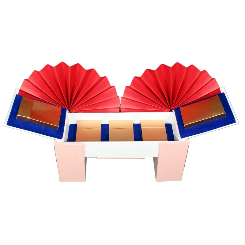 Custom Explosive Design 3D Pop up Packaging Boxes Explosion Photo Surprise Folding Gift Box